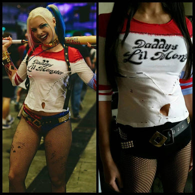 Suicide Squad Harley Quinn Daddy's Lil Monster deals Costume